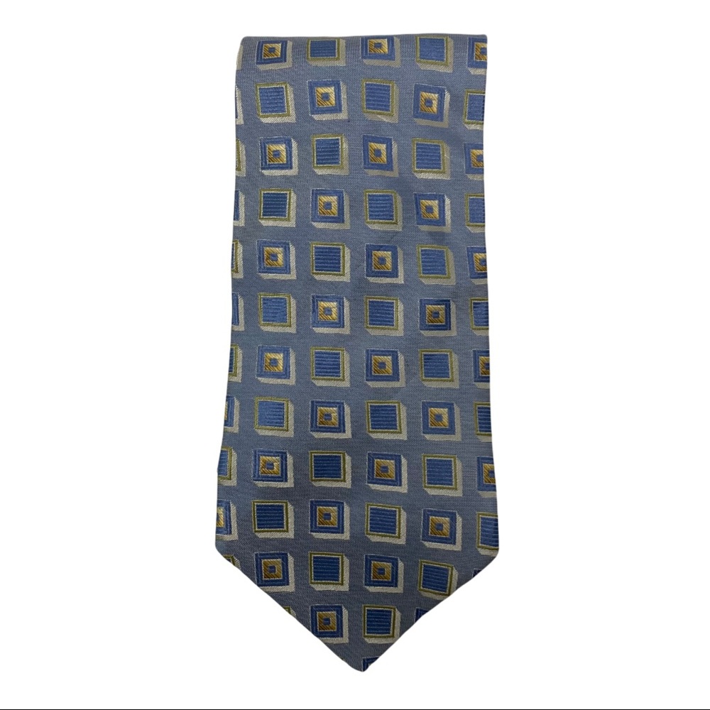 Piattelli Silk Tie, Blue